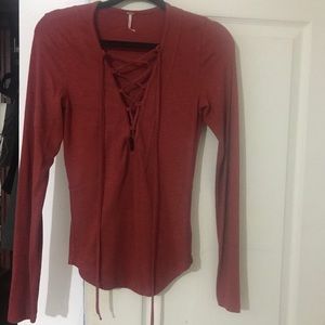 Free People long sleeve shirt